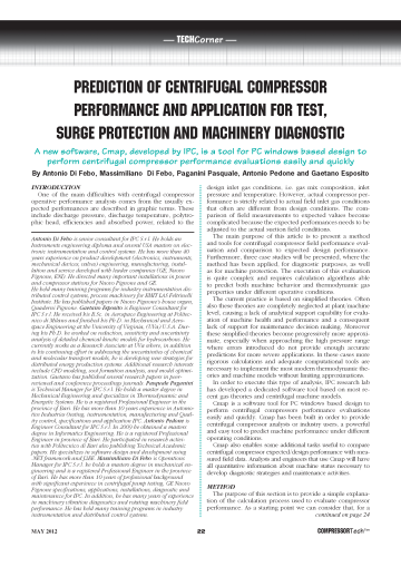 2012-05 Prediction Compressor performance compressor tech1